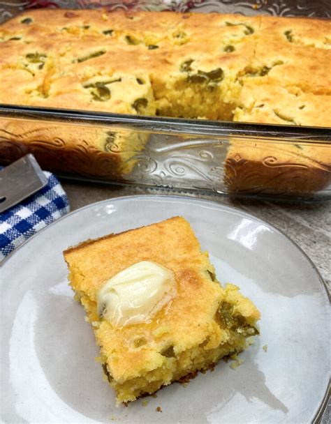 Jiffy Jalapeño Cornbread Is A Super Easy Side Dish To Make Is Rich With Flavor Between The