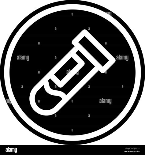 Healthcare Test Tube Icon Stock Vector Image And Art Alamy