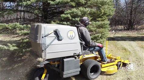 Big Ol Spring Lawn Cleanup And Dethatch With The Walker Mower T25i And