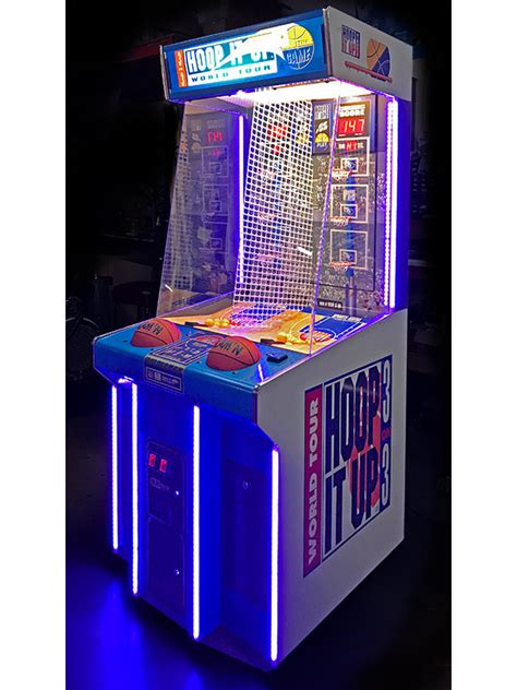 Led Hoop It Up Basketball Arcade Game Arcade Party Rental Interactive