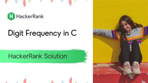 Digit Frequency In C HackerRank Solution