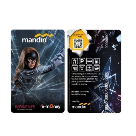 Jual Kartu E Money Mandiri Edisi Madame Web Original Shopee Indonesia