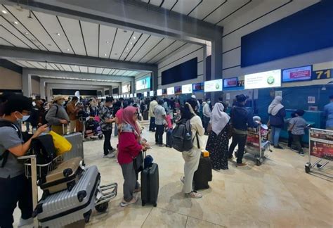 5 3 Juta Penumpang Gunakan Pesawat Di 20 Bandara AP II Selama Angkutan