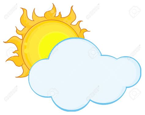 Sun And Cloud Clipart | Free download on ClipArtMag