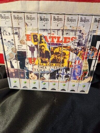 MINT The Beatles Anthology VHS 1996 8 Tape Set 53939552331 EBay