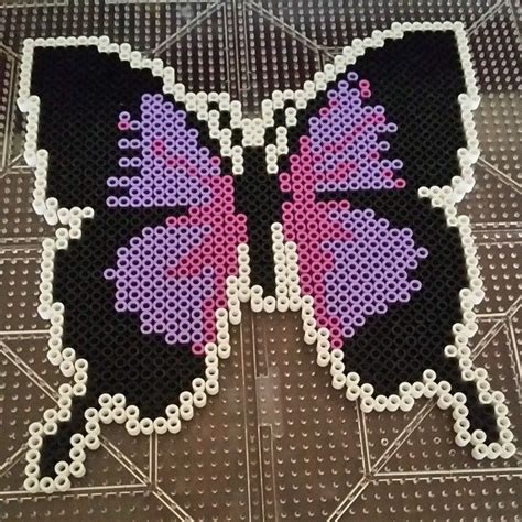 Butterfly Perler Beads By Drivingdaisycrazy Perler Bead Patterns