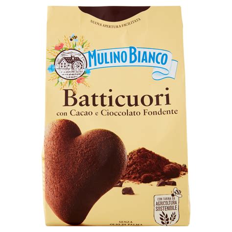 Mulino Bianco Batticuori Biscotti Con Cacao E Cioccolato G Carrefour