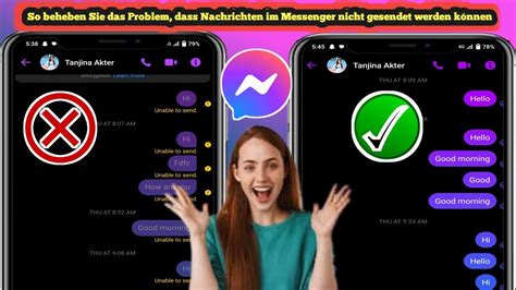 So Beheben Sie Das Problem Dass Nachrichten Im Messenger Nicht