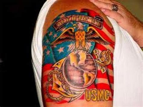 USMC Tattoo Designs And Meaning-USMC Tattoo Ideas And Pictures-USMC ...