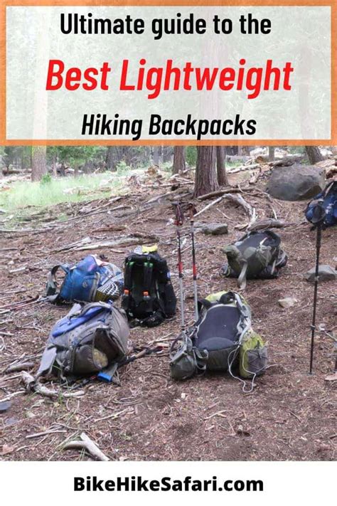 14 Best Ultralight Backpacks For Backpacking 2025 BikeHikeSafari