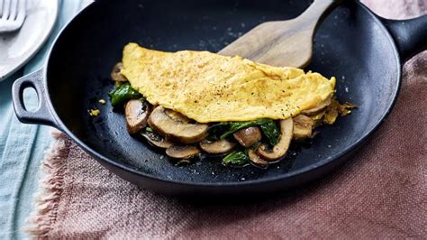 Mushroom Omelette Recipe Bbc Food