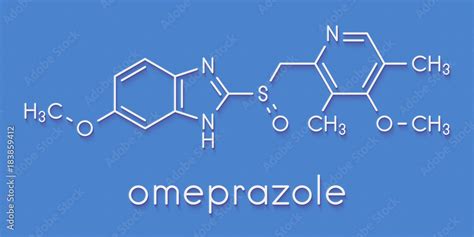 Omeprazole Dyspepsia And Peptic Ulcer Disease Drug Proton Pump