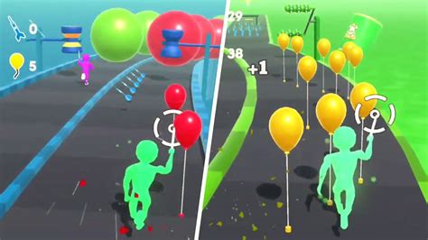 Ballon Guys Run All Levels Mobile Walkthrough Trailer Android