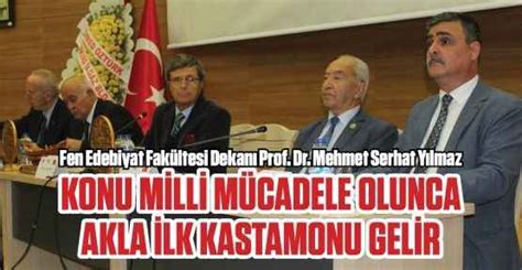 Fen Edebiyat Fak Ltesi Dekan Prof Dr Mehmet Serhat Y Lmaz Konu M Ll