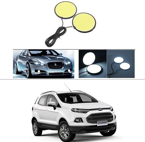 Buy Autostark Car Drl Led Cob Daytime Running Light Fog Lamp Mm