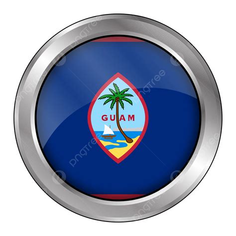 Badge Guam National Football Team Vector Football Flag Thrush Png