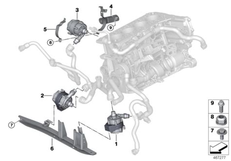 Electric Coolant Pump 2017 Bmw 330e Sedanf30