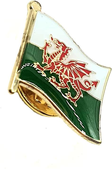 Wales Pin Badge Welsh Dragon Misc Uk Fashion