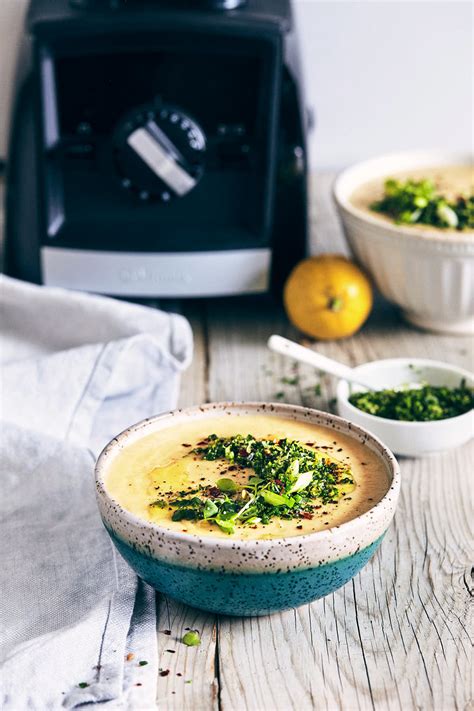 Potato Parsnip And Leek Soup With Chive Gremolata Evergreen Kitchen