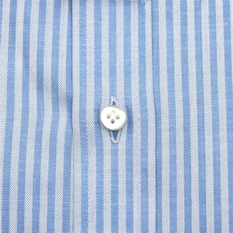 Peaky Blinders Style Shirt Round Penny Collar Shirt Sky Blue Etsy