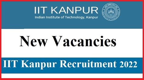 IIT Kanpur Recruitment 2022 Apply For 119 Junior Assistant Posts