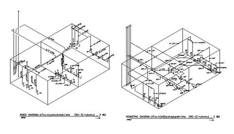 Riser And The Isometric View Diagram Section Details Are Given In This