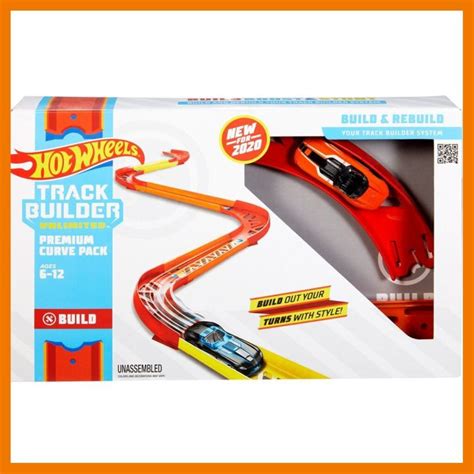 สนคาขายด ของเลน ชดเซตราง รถแขง ฮอต เวล Hot Wheels Track Builder Unlimited Premium Curve