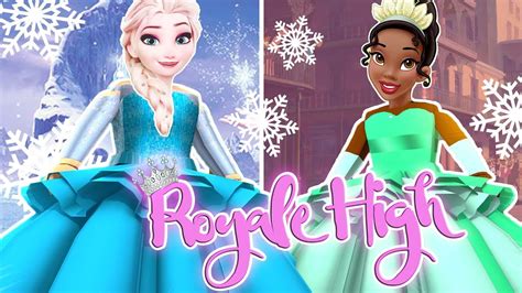 Which Disney Princesses Are We Roblox Royale High W Cybernova Youtube