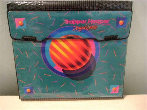 Vintage Mead Trapper Keeper Notebook Designer Series Trapper Keeper