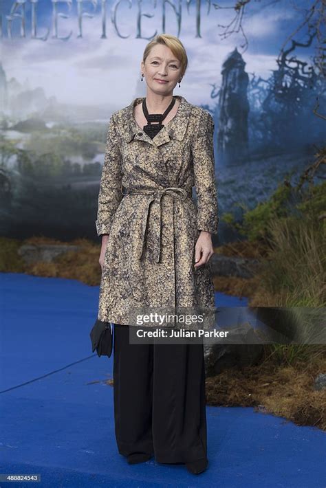 Lesley Manville Attends A Private Reception As Costumes And Props