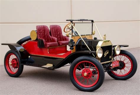 A Rare Antique Brass Era Ford Model T Speedster Nice And Clean Old Automobile For Sale