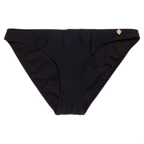 Superdry Sophia Textured Cup Bikini Bottom Black Dressinn