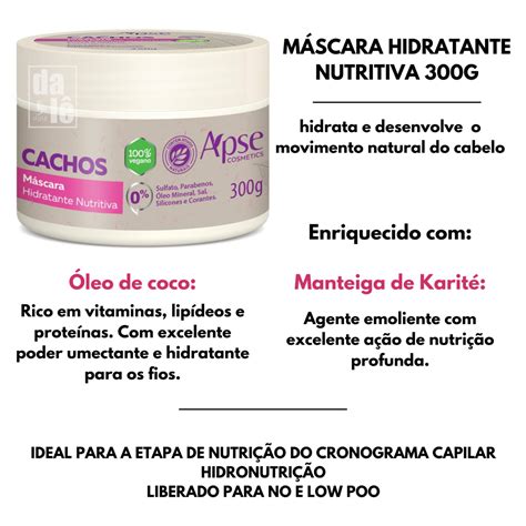 M Scara Hidratante Nutritiva G Apse Cosmetics D Al