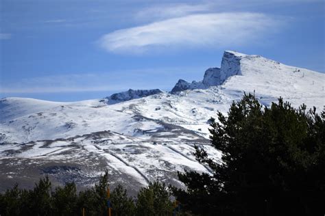 Fotos Gratis Paisaje Desierto Nieve Invierno Nube Cordillera