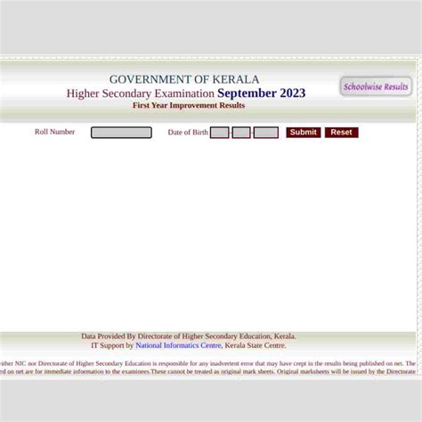 Kerala Plus One Improvement Result 2023 Declared Check Your Scores Online