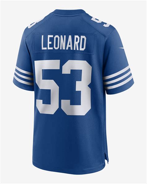 Nfl Indianapolis Colts Darius Leonard Men S Game Football Jersey