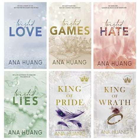 Ana Huang 6 Books Collection Set Twisted Love Twisted Games Twisted