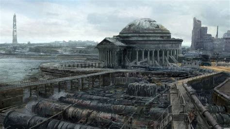 Artwork Apocalyptic Fallout 3 Washington D C Concept Art