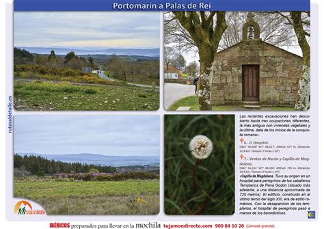 Camino De Santiago Por Galicia Portomarín A Palas De Rei Rutas Al