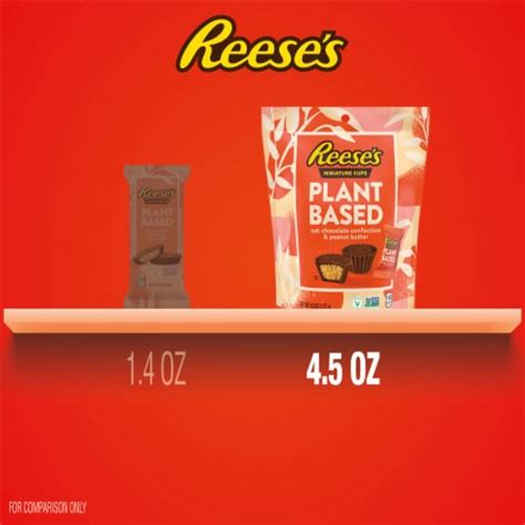 REESE S Miniatures Plant Based Oat Chocolate Confection Peanut Butter