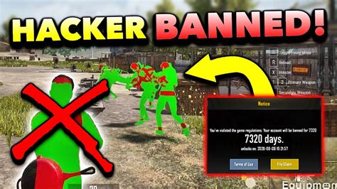 How To Ban Hackers From Pubg Mobile 🔨 Youtube