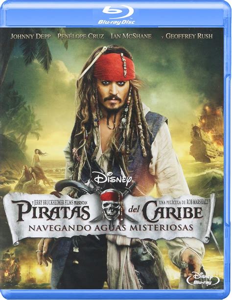 Piratas Del Caribe Navegando Aguas Misteriosas Blu Ray Amazon