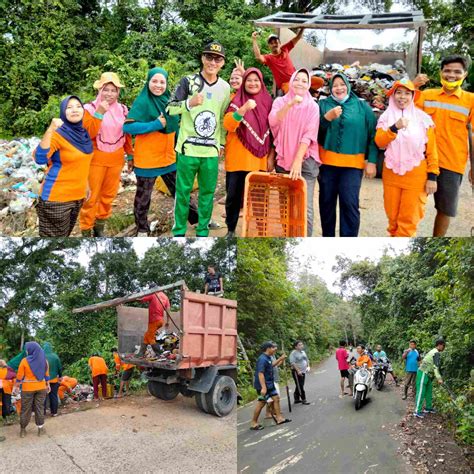 Jumat Bersih Kades Bumi Ayu Jaga Lingkungan Agar Tetap Sehat