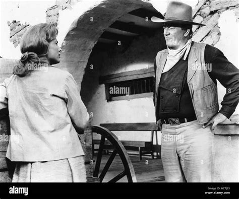 The Sons Of Katie Elder From Left Martha Hyer John Wayne 1965 Stock