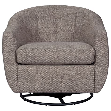 Signature Design by Ashley Upshur Contemporary Swivel Glider Accent ...