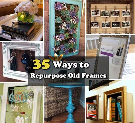 35 Fantastic Ways to Repurpose Old Picture Frames - Amazing DIY ...