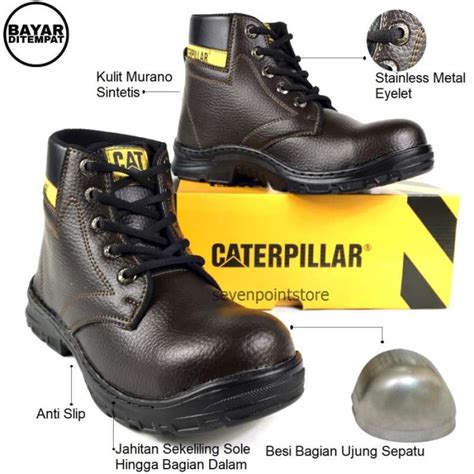 Promo Sepatu Safety Sepatu Caterpillar Safety Kerja Lapangan