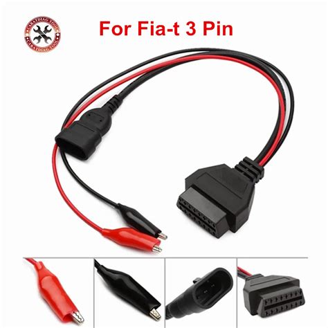 Cabo De Diagn Stico Automotivo Obd Obd Para Fiat Pin Macho E F Mea