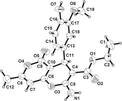 Crystal Structure Of Ethyl Amino Hydroxy Methoxyphenyl