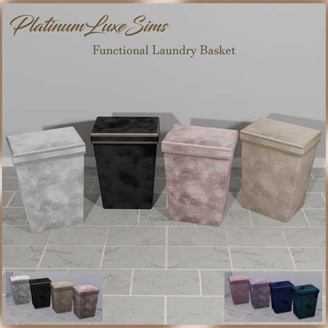 Laundry Basket (Functional) - The Sims 4 Build / Buy - CurseForge